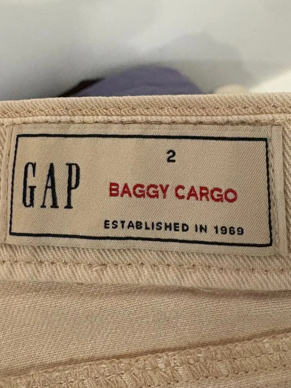 Gap Baggy Cargo Pants in Canvas